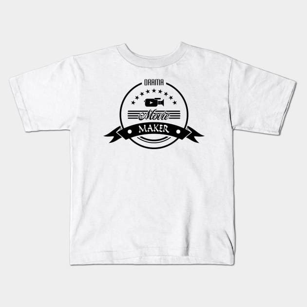 10 - Drama Movie Maker Kids T-Shirt by SanTees